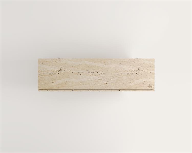 Leona Meuble TV en Travertin