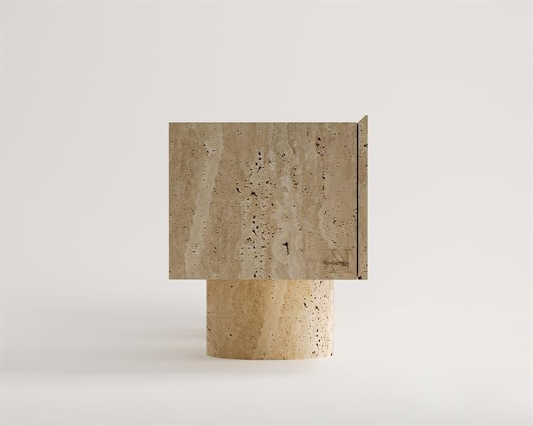 Leona Meuble TV en Travertin