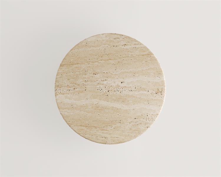 Lilac -Travertine coffee table