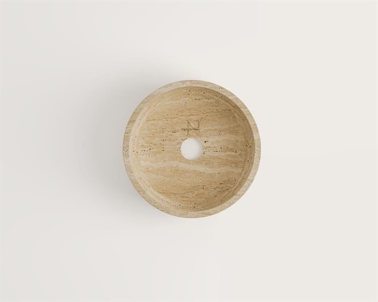 Lume - Travertin-Waschtisch