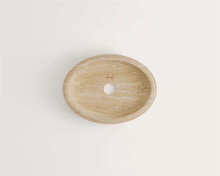 Minoa - Travertin Waschbecken