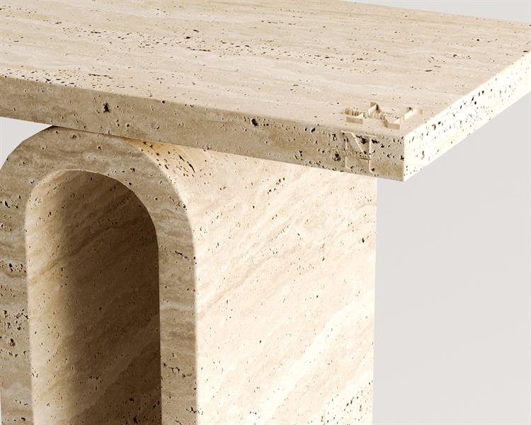 Misty-Travertin Kommode