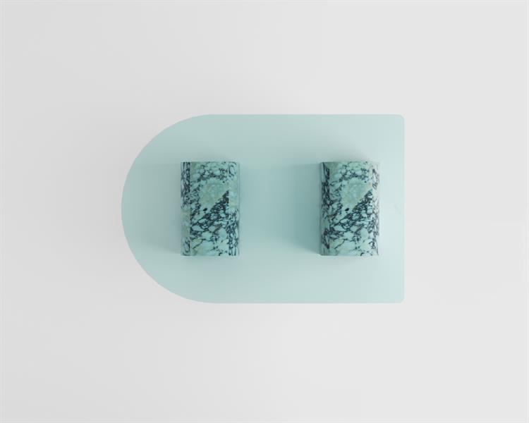 Nova - Violet Marble Center Table