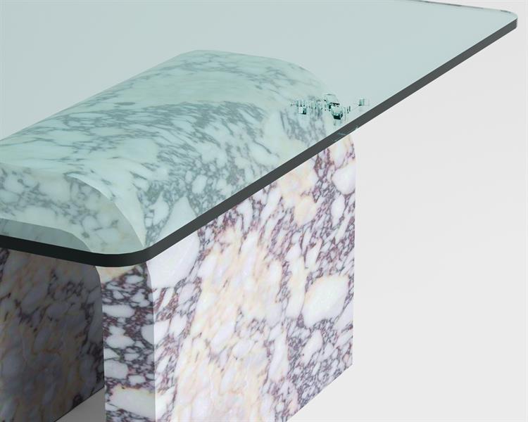 Nova - Violet Marble Center Table