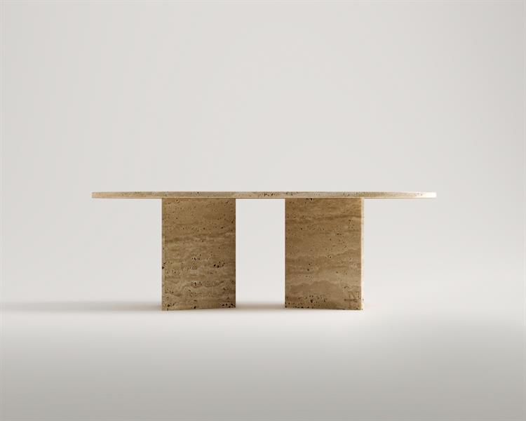 Pearl-Travertine coffee table