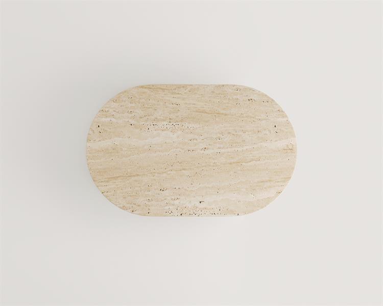 Pearl-Travertine coffee table