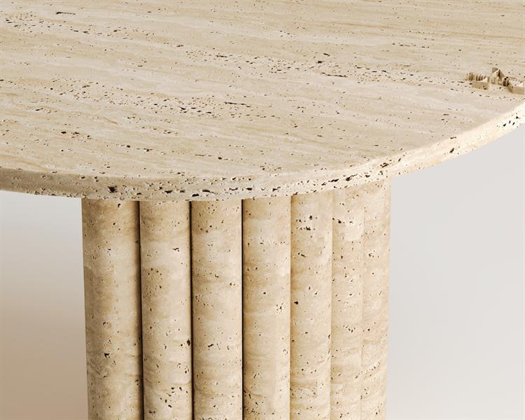 Polly-Traverten Orta Sehpa