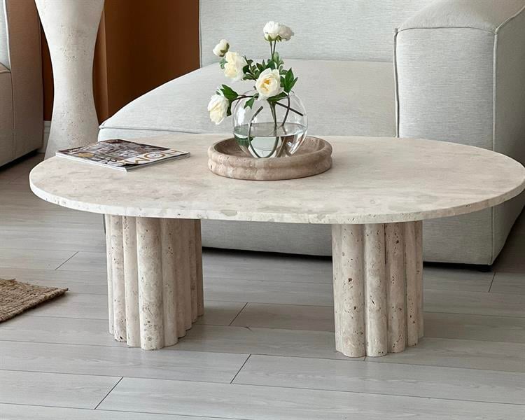 Polly-Traverten Orta Sehpa