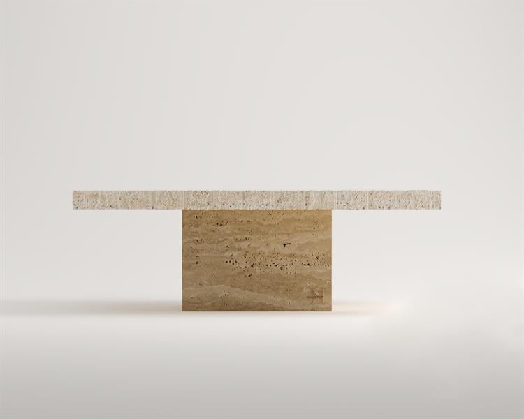 Ranch Travertine Coffee Table