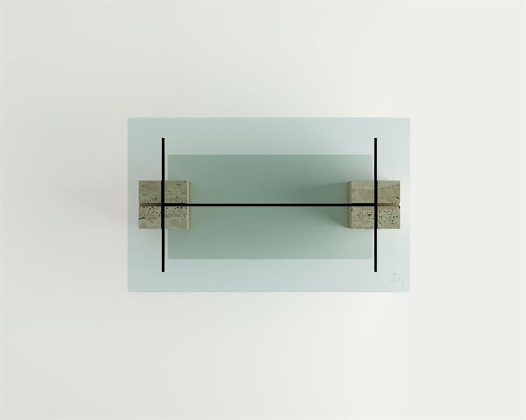 Richard-Travertine coffee table