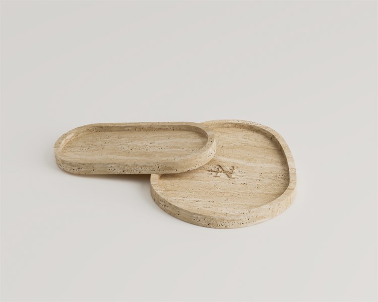 Ruyes-Traverten Akseuar Tabak