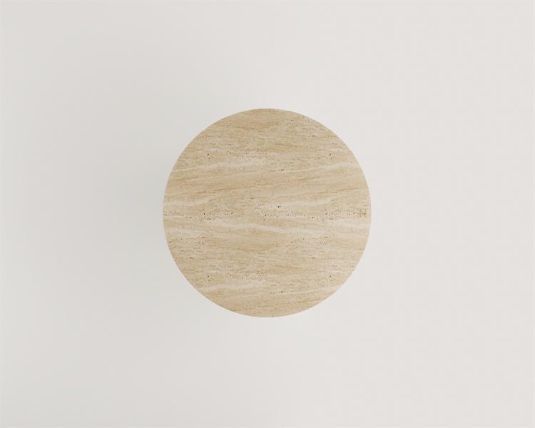 Selenit-Traverten Yemek Masası