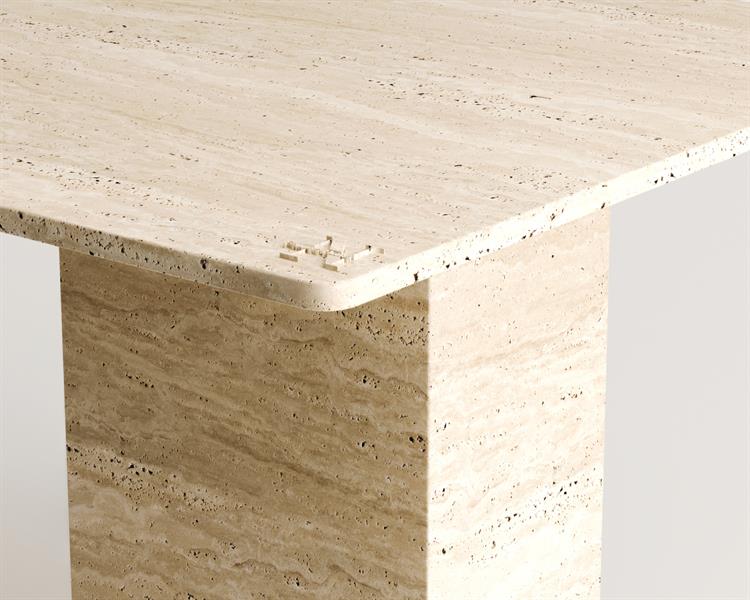 Senta-Traverten Yemek Masası