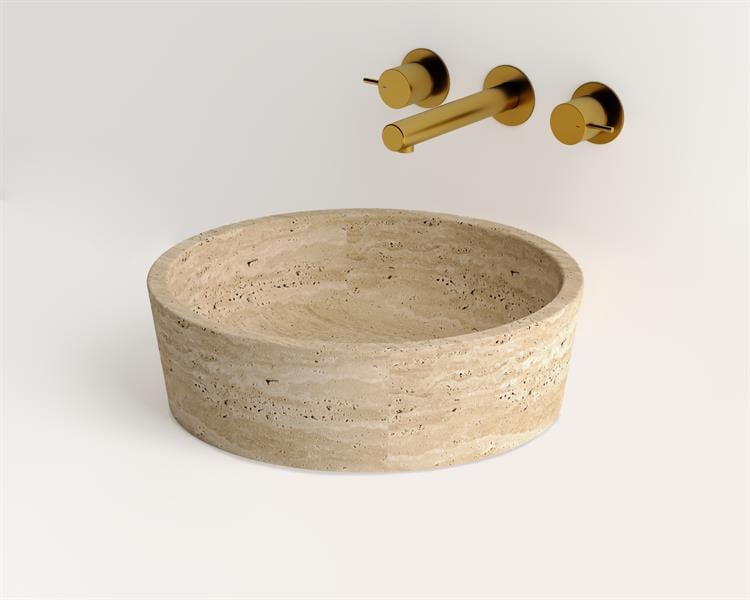 Sovel - Travertin-Waschtisch
