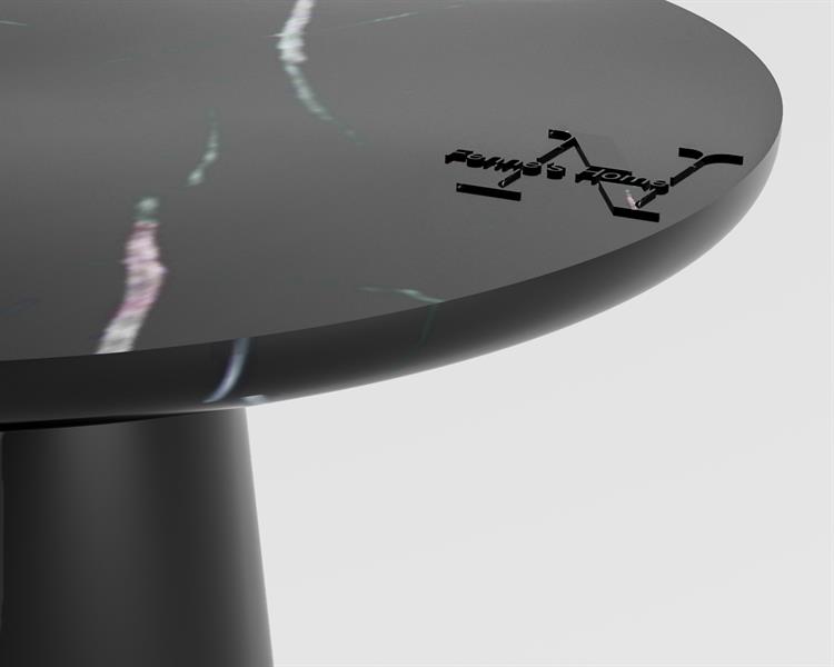 Vardela - Mermer Yan Sehpa