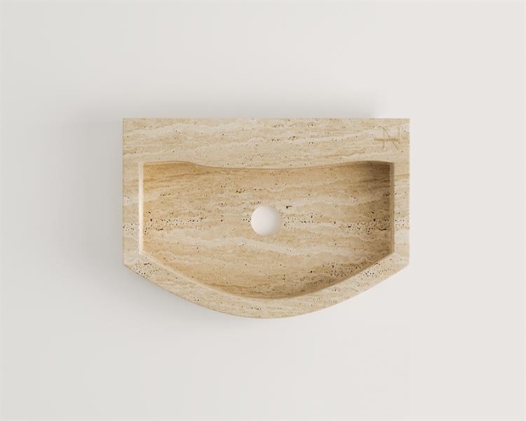 Veksa - Waschbecken aus Travertin