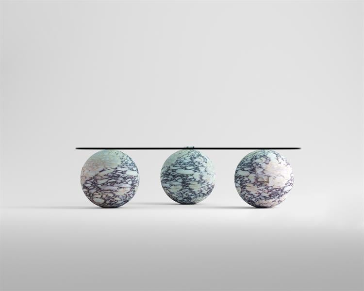 Vensa - Violet Marble Center Table