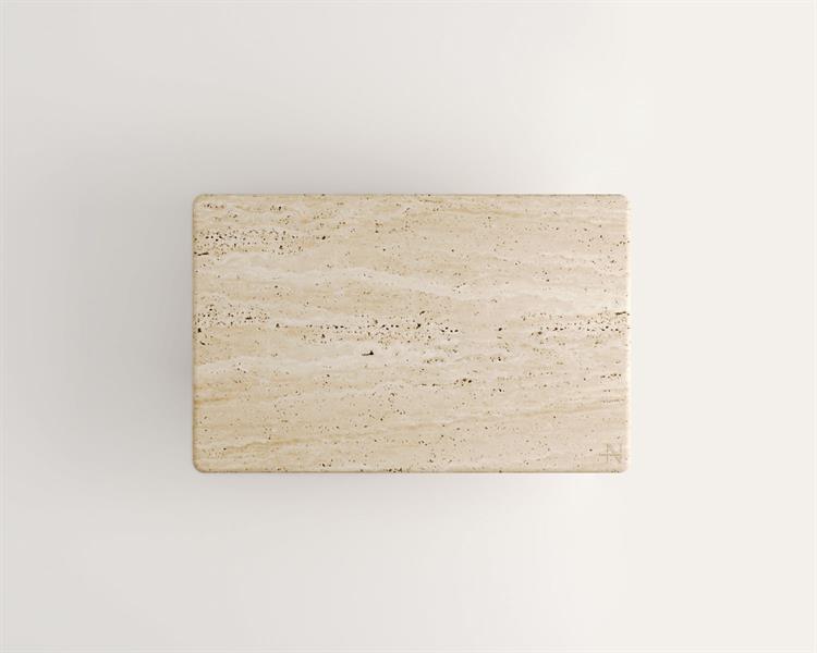 Venüs -Travertine coffee table