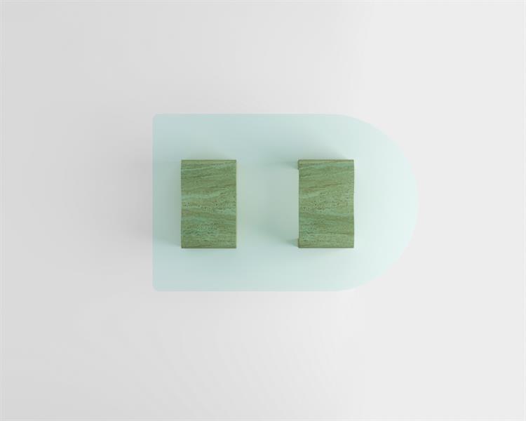 Vivas -Travertine coffee table