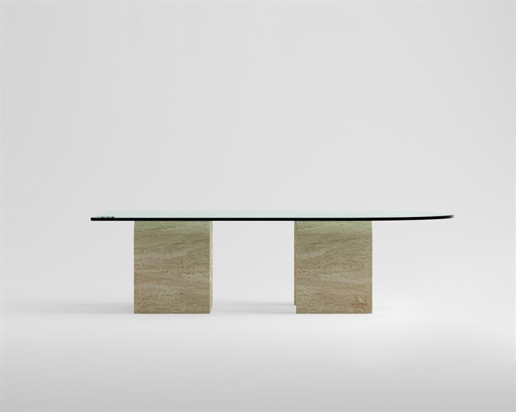 Vivas -Travertine coffee table