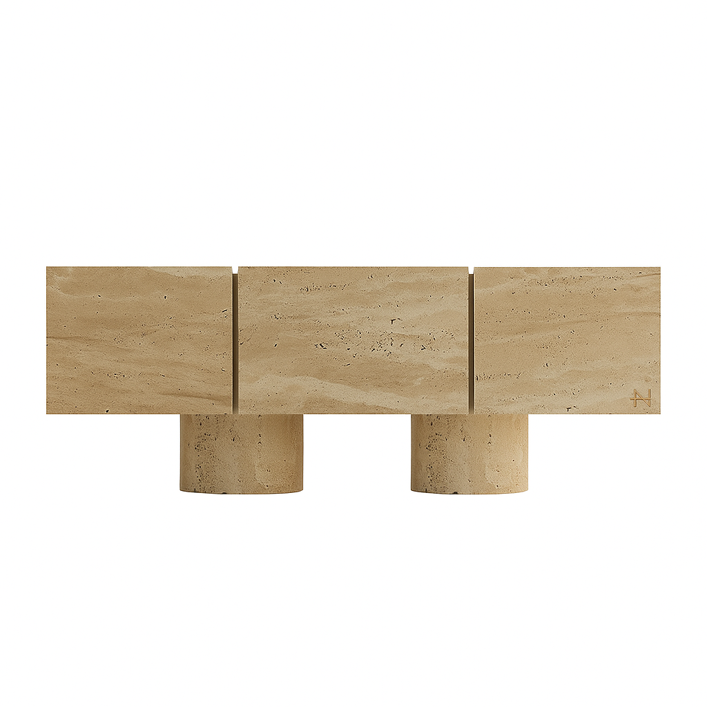 En Şık Traverten TV Ünitesi