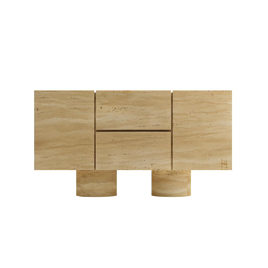 Tamamen Doğal Traverten Konsollar