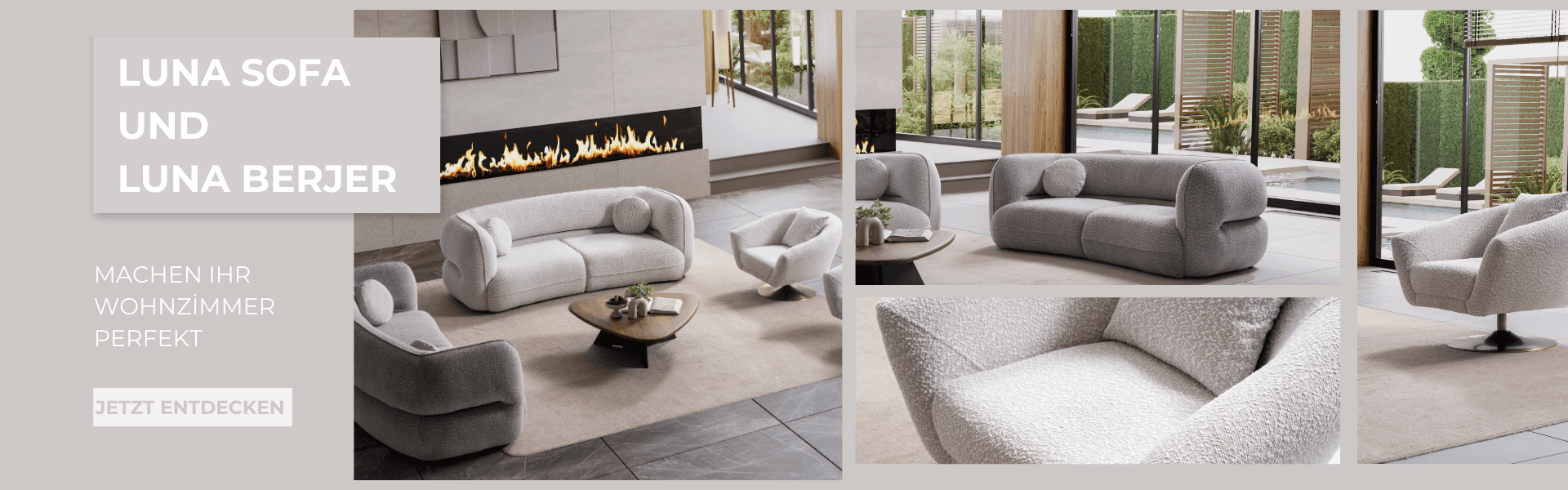 Luna Sofa Set
