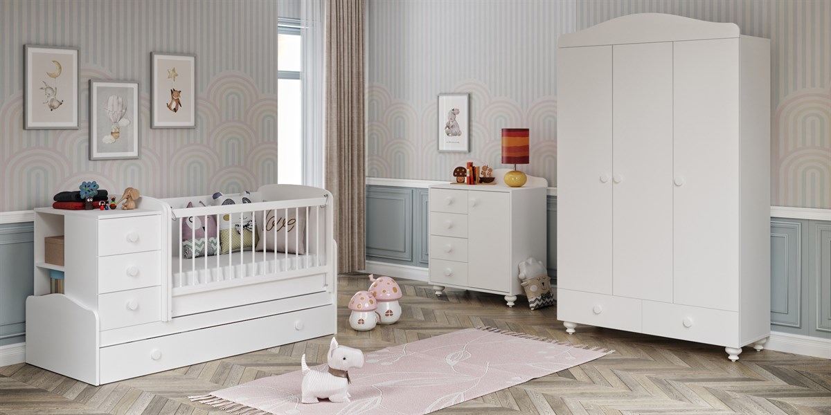 ALMİNA BÜYÜYEN BEBEK ODASI