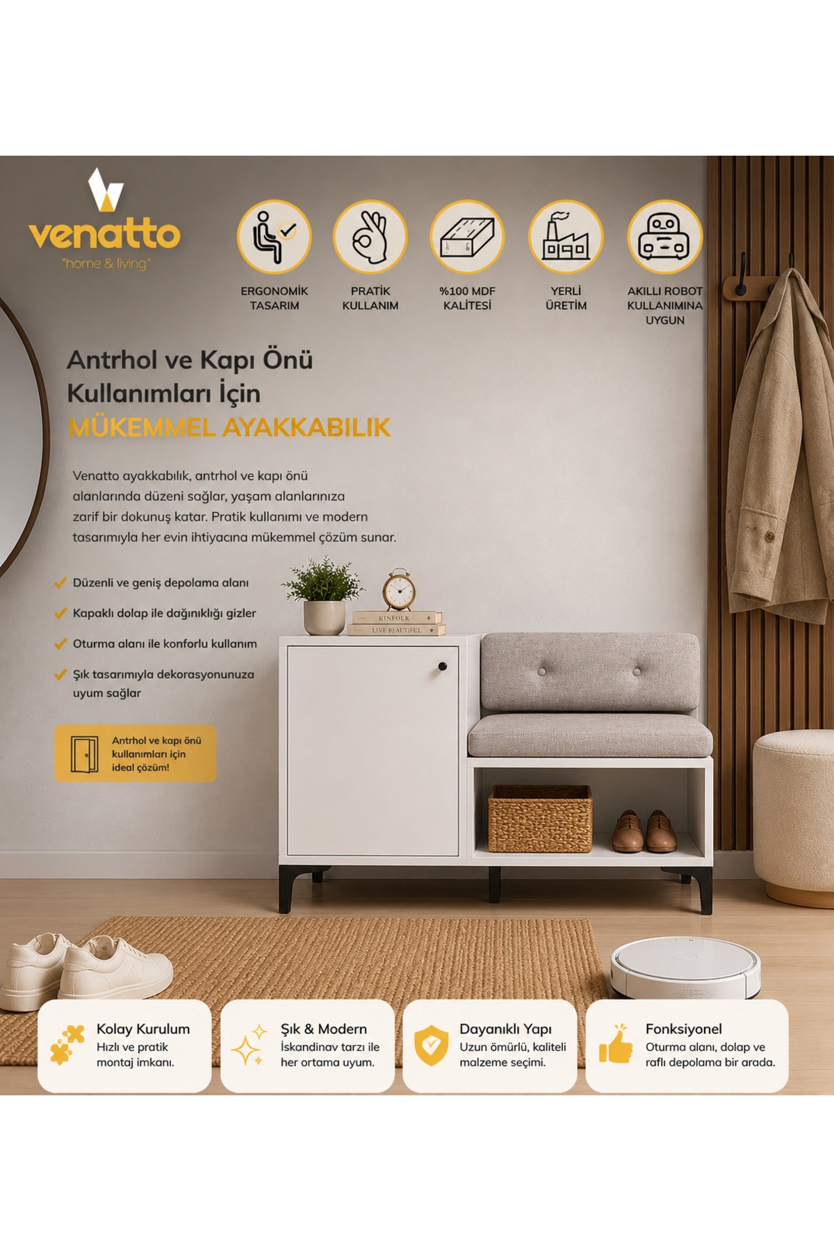 Focus Ayakkabılık(%100MDF)