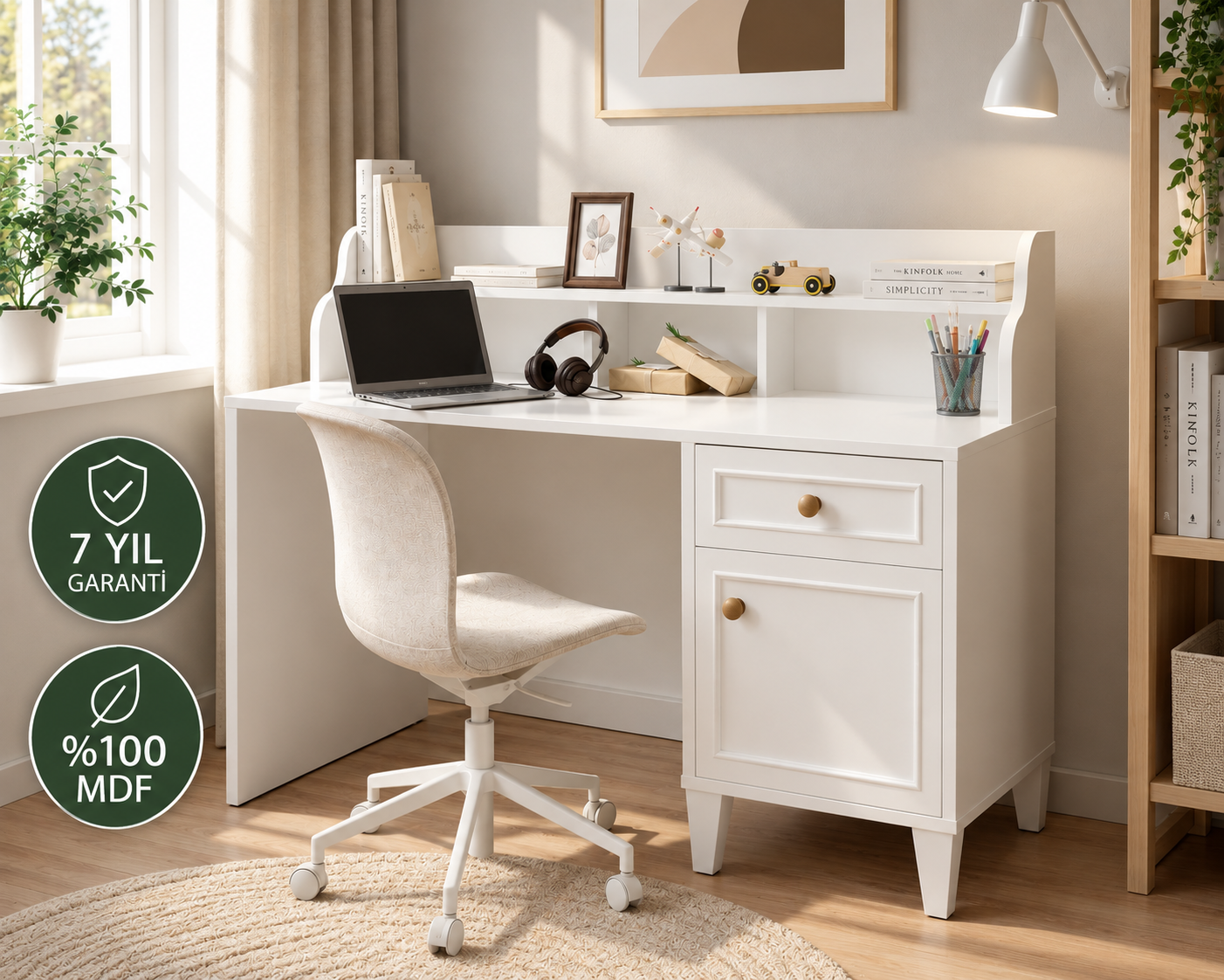 madrid ders çalışma masası (%100mdf)