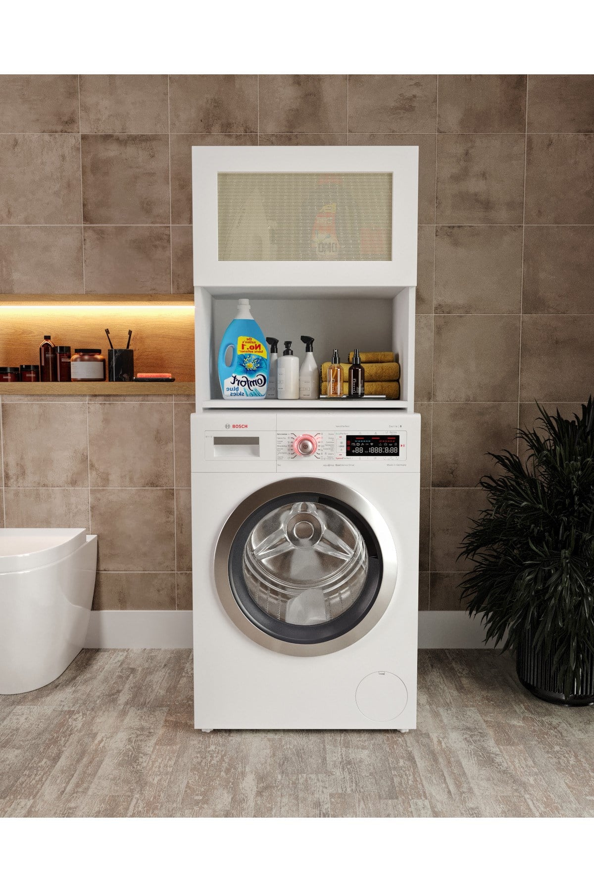 mona banyo,çamaşır makina dolabı(%100mdf)