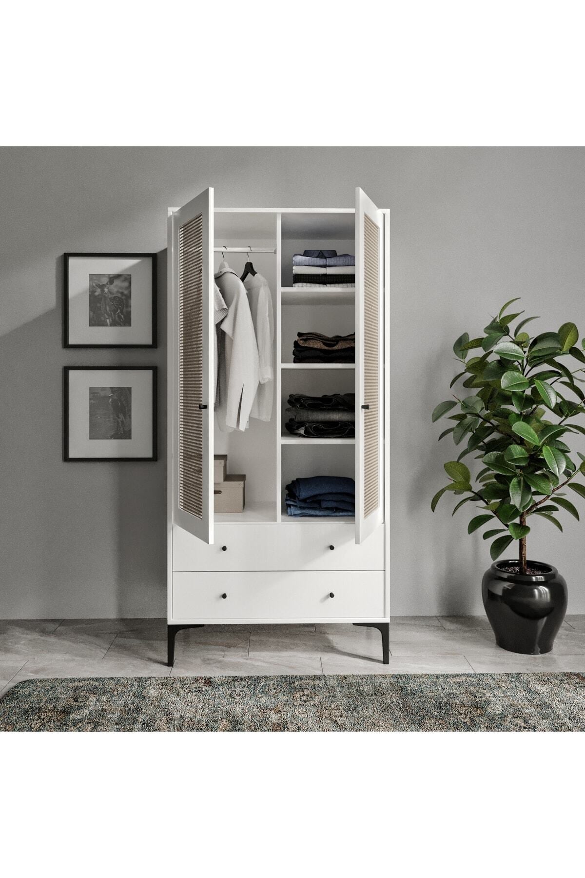 Trio 2 Kapılı Dolap (%100MDF)