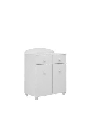 Beyaz Selena Şifonyer (%100MDF)