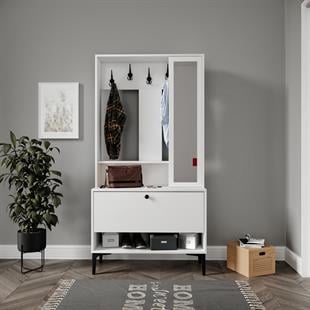 VALENTİNO WHİTE AYAKKABILIK/VESTİYER/PORTMANTO(%100MDF)