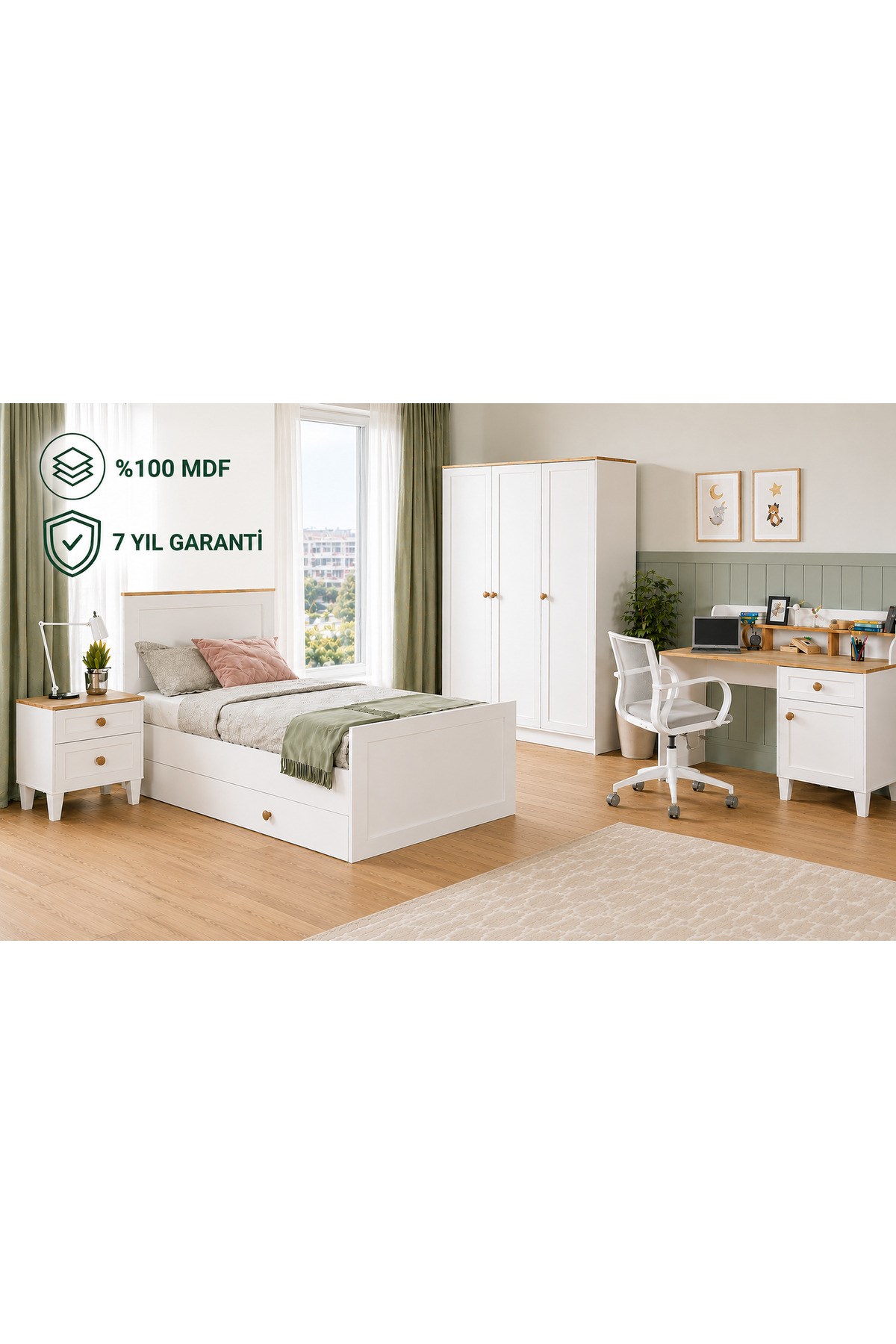 Smart L Genç Odası (%100mdf)