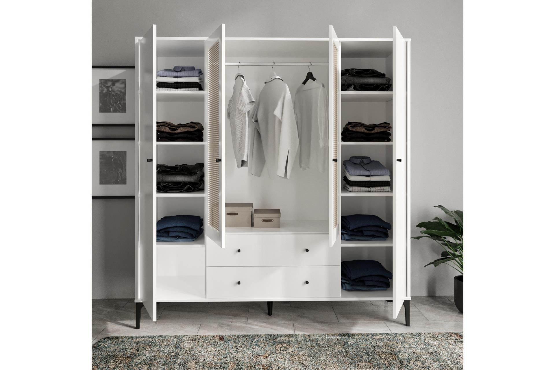 TRİO 4 KAPILI DOLAP 