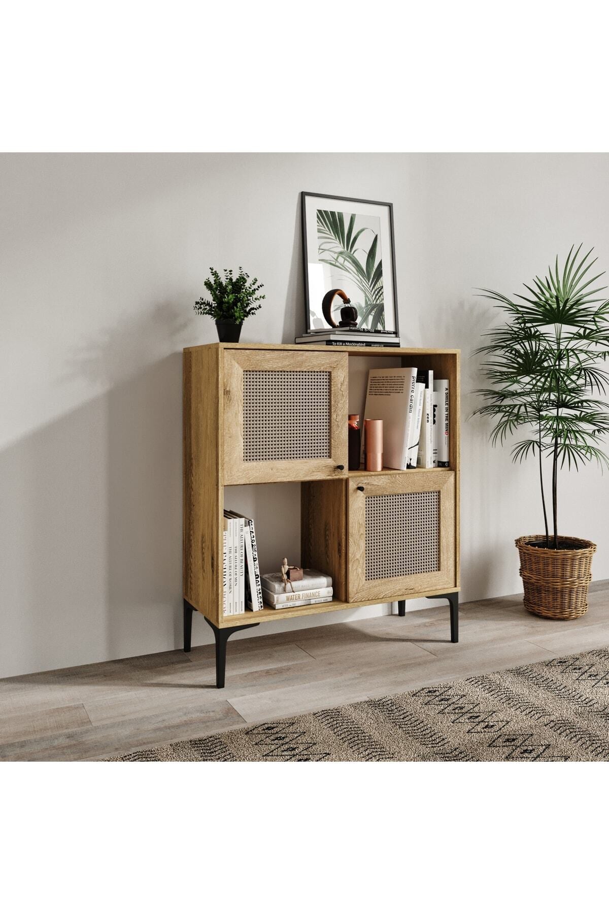 Trio Kare Kitaplık (%100MDF)