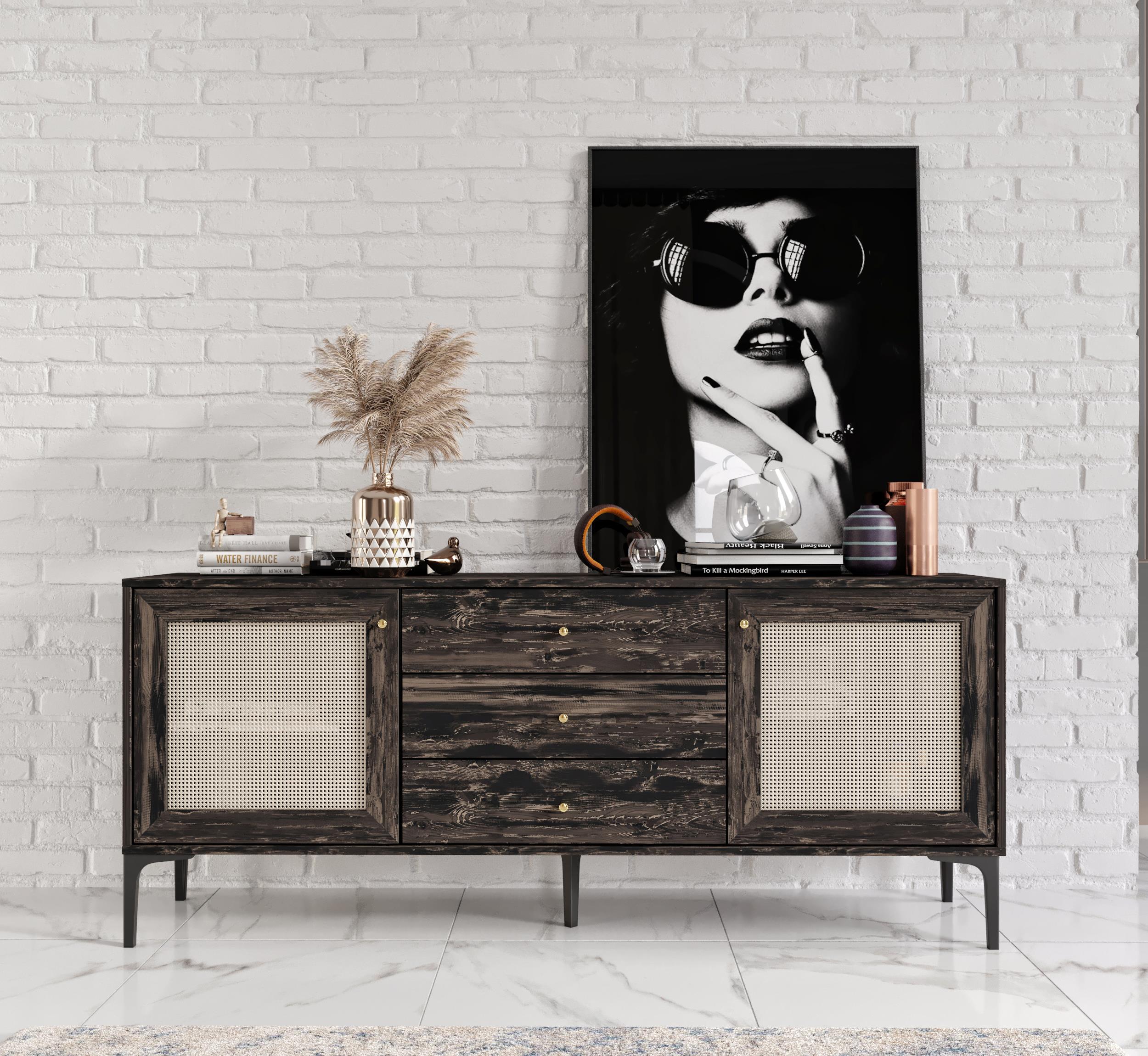 TRİO TUVALO KONSOL (%100MDF)