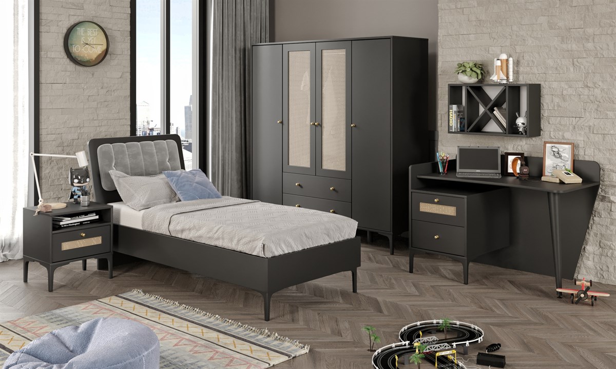TRİO XL BLACK GENÇ ODASI