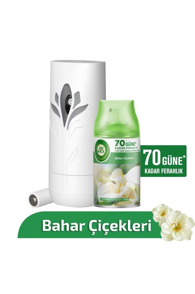 Air Wick Oda Kokusu Freshmatic Bahar Çiçekleri Kit + Yedek