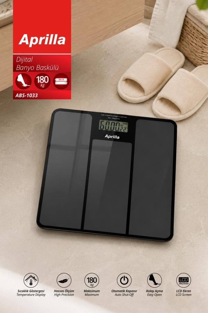 Aprilla Dijital Banyo Baskülü ABS-1033 1678