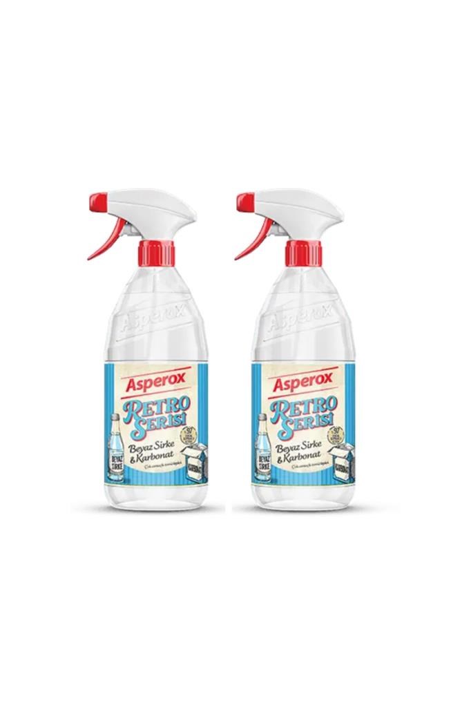 ASPEROX RETRO SERİSİ BEYAZ SİRKE& KARBONAT 1000ML (2 ADET)