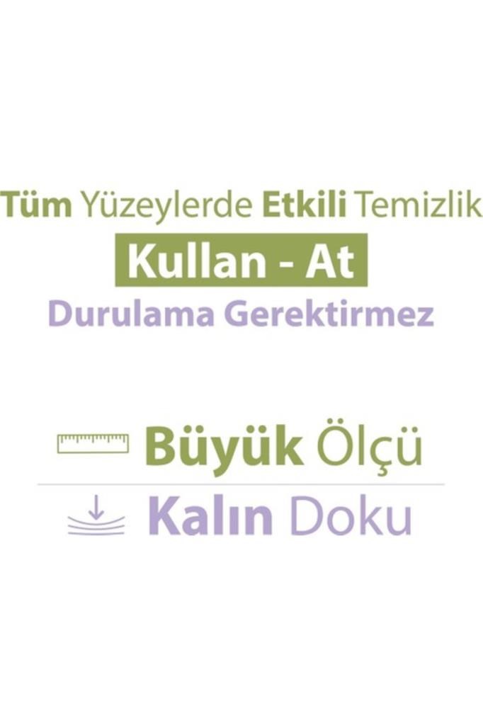 Baby Turco Turco Doğadan Pratik Yüzey Temizlik Havlusu Lavanta 100 Yaprak
