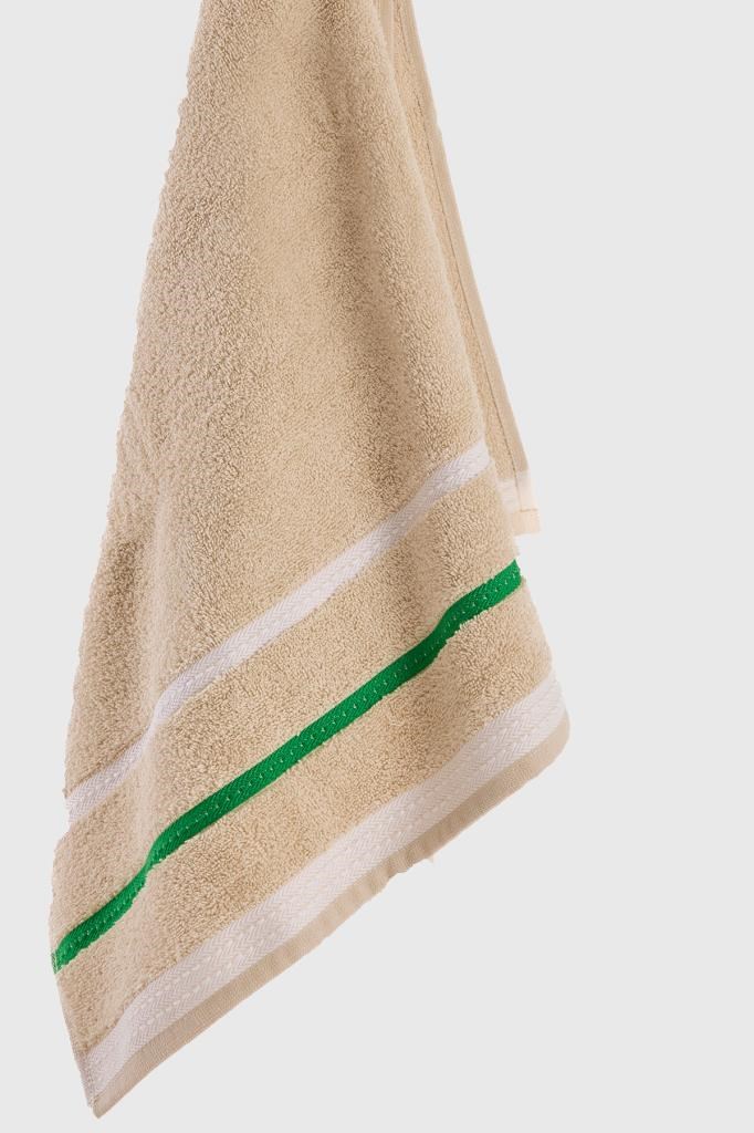 Benetton Home Banyo Havlu El Yüz Vücut Bej %100 Pamuk 3 Lü Set 70x140 cm 50x90 cm 30x50 cm
