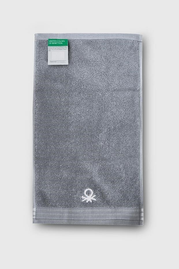 Benetton Home Banyo Havlu El Yüz Vücut Gri %100 Pamuk 3 Lü Set 70x140 cm 50x90 cm 30x50 cm