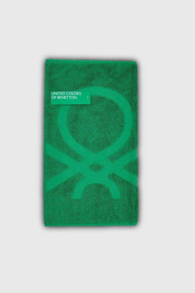 Benetton Home Banyo Paspas Havlu Yeşil %100 Pamuk 50x80 cm
