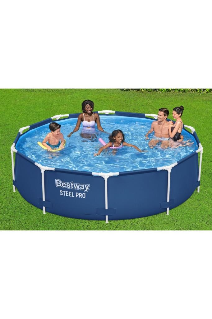Bestway ® 56679 Steel Pro™ Prefabrik Yerüstü Çember Havuz 3,05 M X 76 Cm