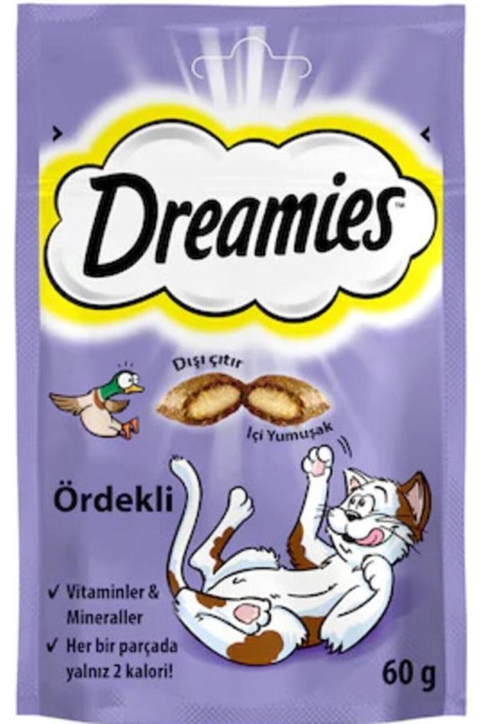 Dreamies Ördekli Kedi Ödül Maması 24x60gr