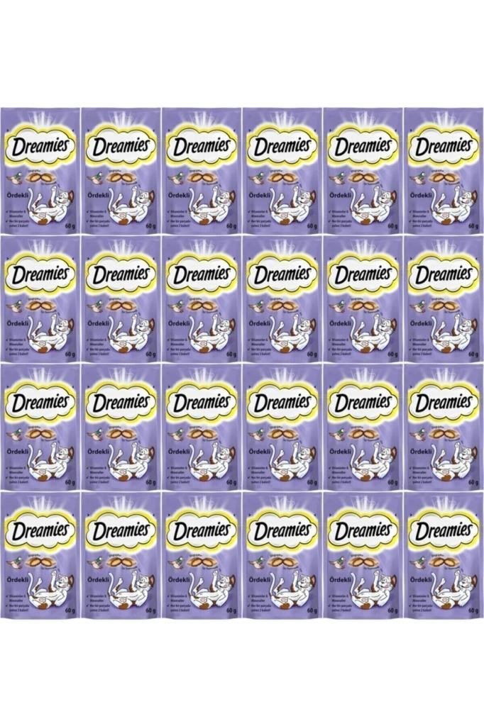 Dreamies Ördekli Kedi Ödül Maması 24x60gr