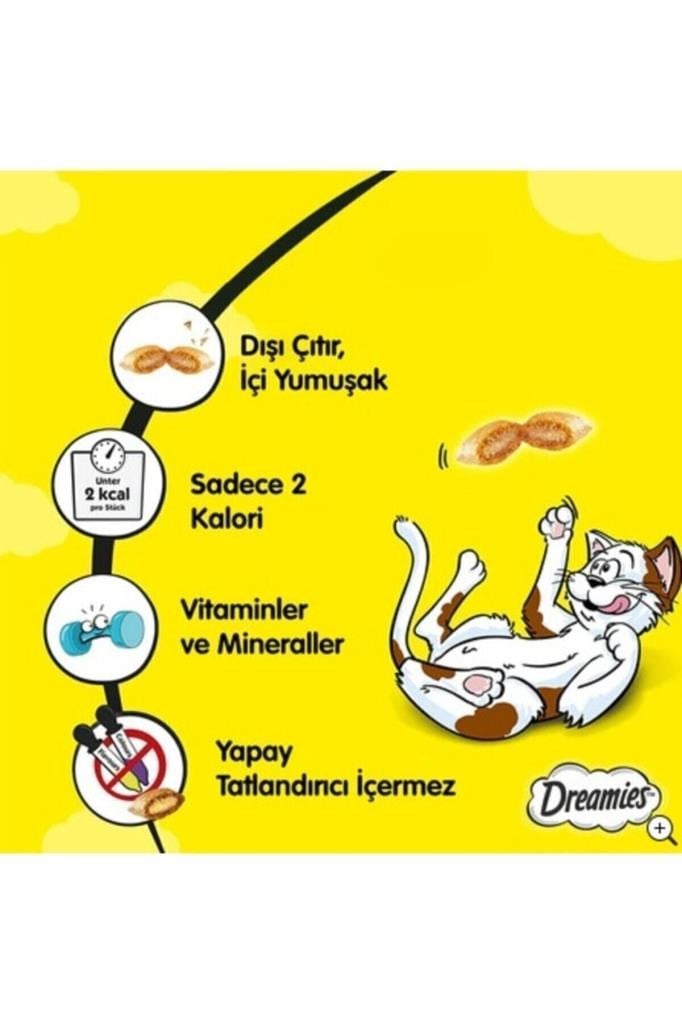 Dreamies Ördekli Kedi Ödül Maması 24x60gr